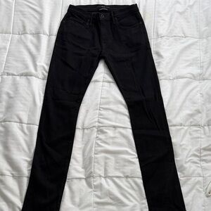 Vince Men's Jet Black Skinny Jeans
